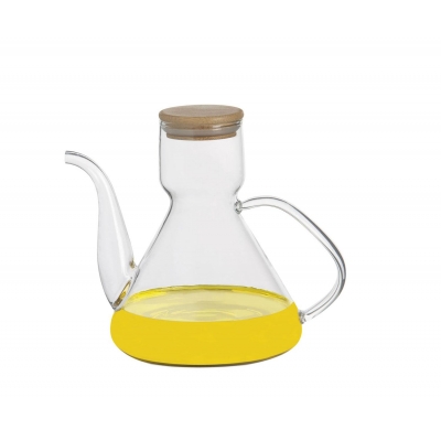 Andrea House - Δοχείο Λαδιού Με Καπάκι Bamboo 0,5L
