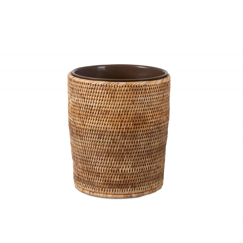 Andrea House - Στρογγυλός Κάδος Γραφείου Rattan D27cm Andrea House - Στρογγυλός Κάδος Γραφείου Rattan D27cm
