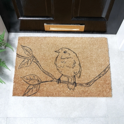 Artsy Mats - Χαλάκι Εισόδου Pencil Robin 60x40cm