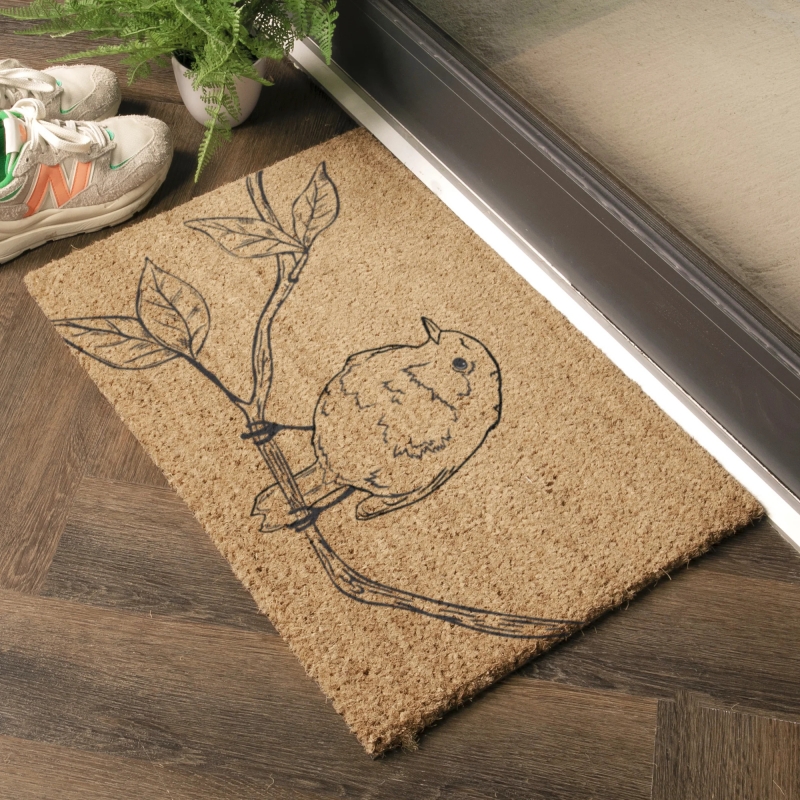 Artsy Mats - Χαλάκι Εισόδου Pencil Robin 60x40cm Artsy Mats - Χαλάκι Εισόδου Pencil Robin 60x40cm