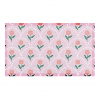 Artsy Mats - Χαλάκι Εισόδου Pink Floral Pattern 70x40cm