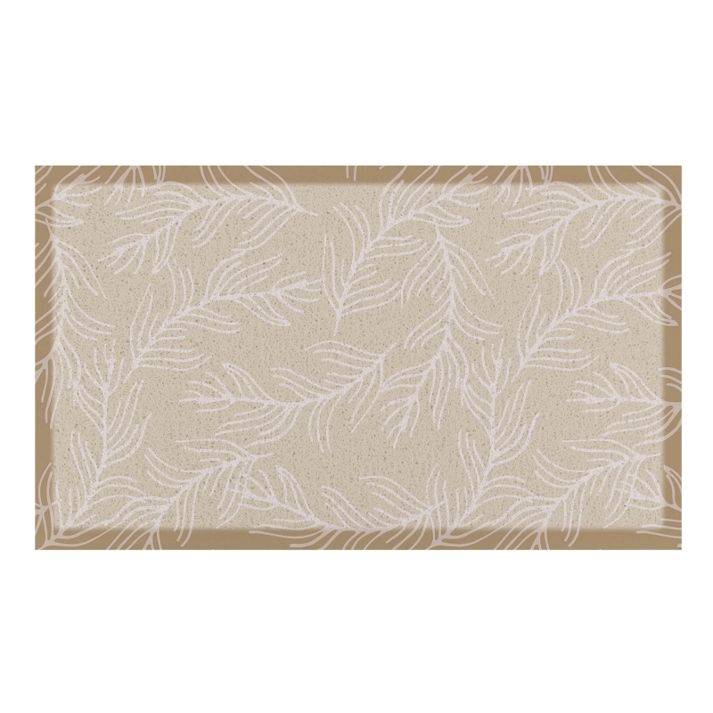 Artsy Mats - Χαλάκι Εισόδου Mocha Leaf Pattern 70x40cm Artsy Mats - Χαλάκι Εισόδου Mocha Leaf Pattern 70x40cm
