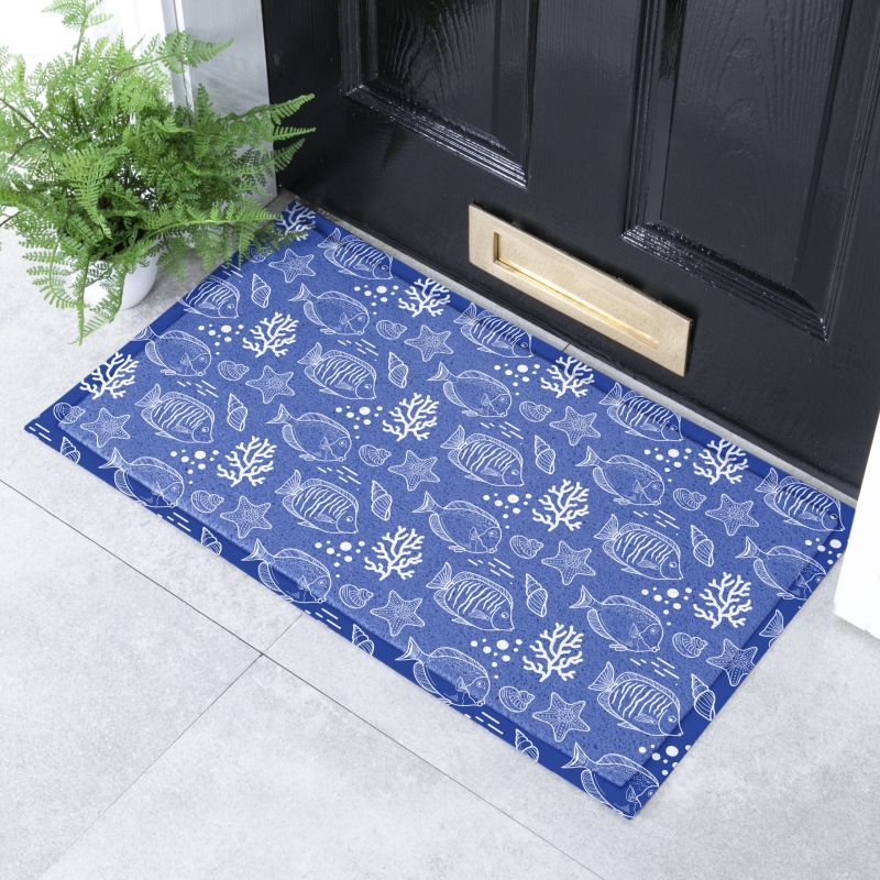 Artsy Mats - Χαλάκι Εισόδου Fish 70x40cm Artsy Mats - Χαλάκι Εισόδου Fish 70x40cm