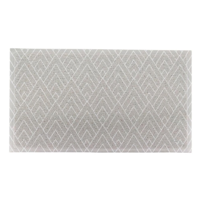 Artsy Mats - Χαλάκι Εισόδου Grey Geometric Pattern 70x40cm