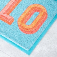 Artsy Mats - Χαλάκι Εισόδου Blue Hello 70x40cm Artsy Mats - Χαλάκι Εισόδου Blue Hello 70x40cm