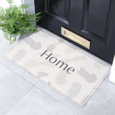 Artsy Mats - Χαλάκι Εισόδου Neutral Paint Splash Home 70x40cm Artsy Mats - Χαλάκι Εισόδου Neutral Paint Splash Home 70x40cm