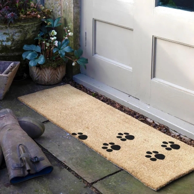 Artsy Mats - Μεγάλο Χαλάκι Εισόδου Paw Prints 120x40cm