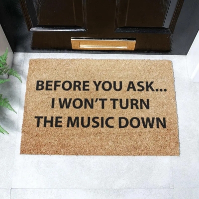 Artsy Mats - Χαλάκι Εισόδου Loud Music 60x40cm Artsy Mats - Χαλάκι Εισόδου Loud Music 60x40cm
