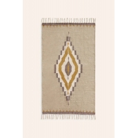 Calma House - Βαμβακερό Χαλί Solrac Mustard 90x150cm