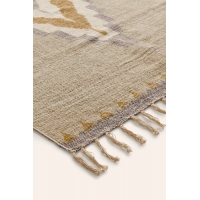 Calma House - Βαμβακερό Χαλί Solrac Mustard 90x150cm
