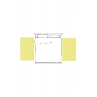 Calma House - Βαμβακερό Χαλί Solrac Mustard 90x150cm