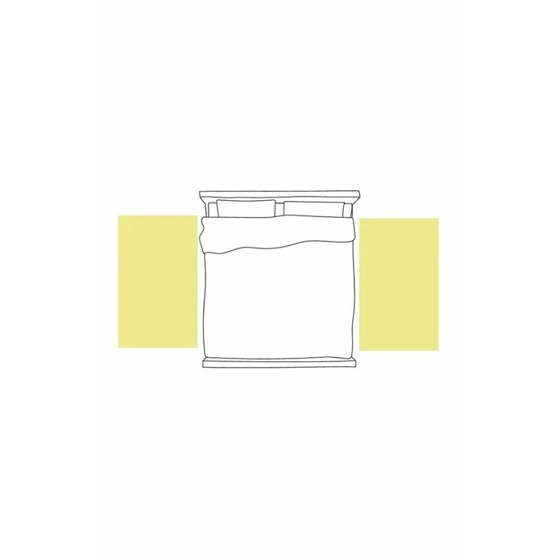 Calma House - Βαμβακερό Χαλί Solrac Mustard 90x150cm