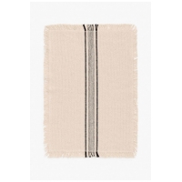 Calma House - Βαμβακερό Σουπλά Capri Black 35x50cm Calma House - Βαμβακερό Σουπλά Capri Black 35x50cm