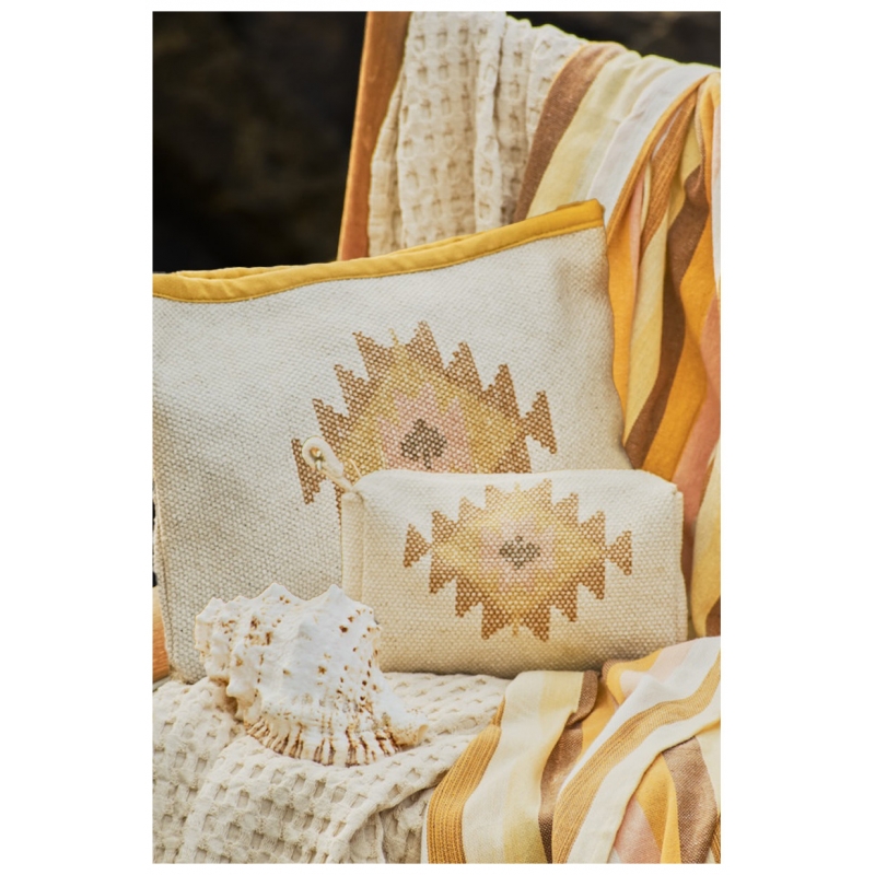 Calma House - Τσαντάκι Φάκελος Berta 22x35cm Mustard Calma House - Τσαντάκι Φάκελος Berta 22x35cm Mustard