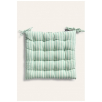 Calma House - Τετράγωνο Μαξιλάρι Καρέκλας Praia Turquoise 40x40cm