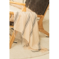 Calma House - Κουβερτάκι Καναπέ Capri Ecru 120x180cm Calma House - Κουβερτάκι Καναπέ Capri Ecru 120x180cm