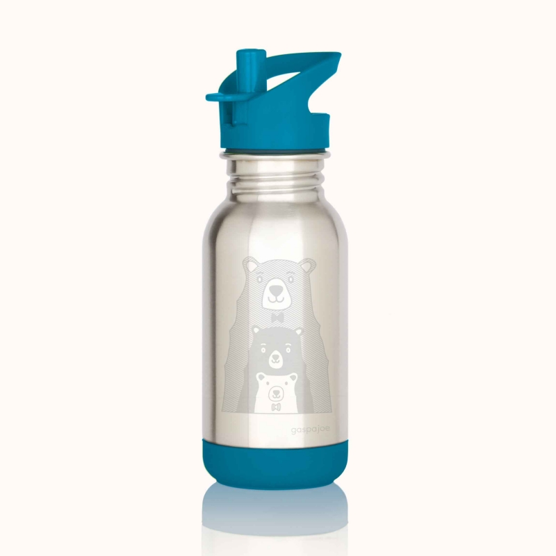 Gaspajoe - Παιδικό Μπουκάλι Με Sport Στόμιο 400ml Loopy Bears Gaspajoe - Παιδικό Μπουκάλι Με Sport Στόμιο 400ml Loopy Bears