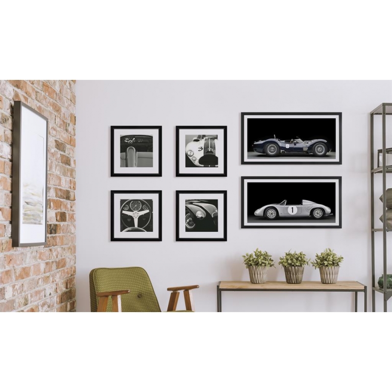 Brookpace Lascelles - Art Print Porsche 718 RSK Με Κορνίζα Black Box