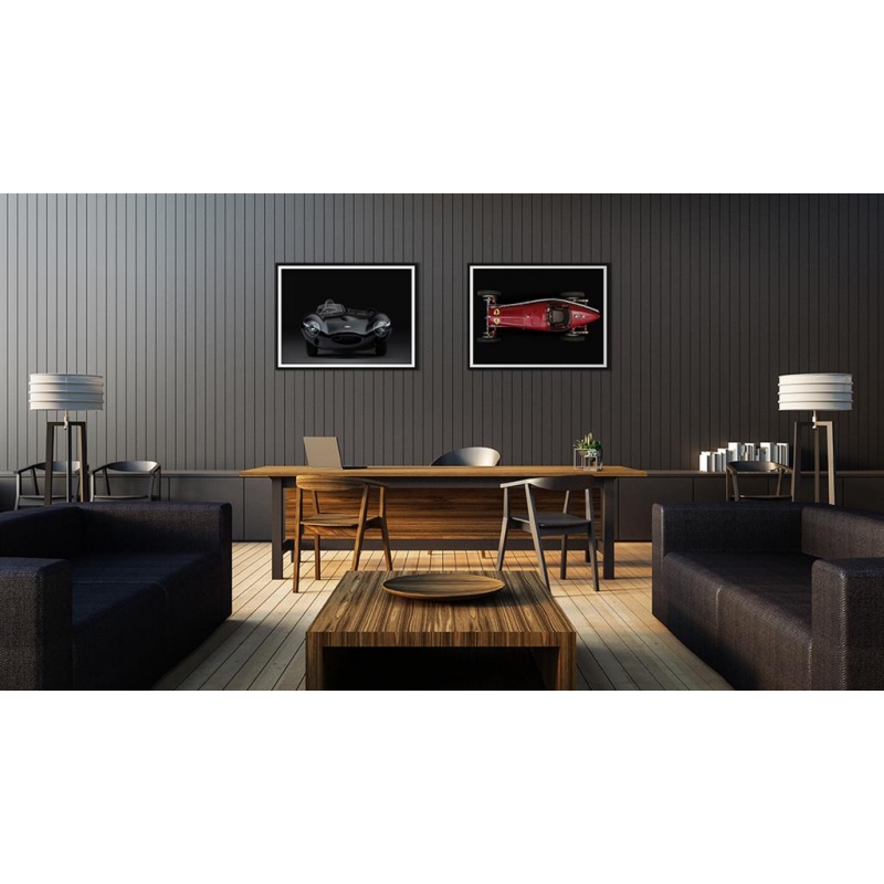Brookpace Lascelles - Art Print Ferrari Alfa Tipo B P3 Με Κορνίζα Black Box
