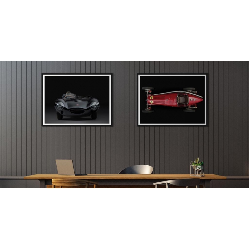 Brookpace Lascelles - Art Print Ferrari Alfa Tipo B P3 Με Κορνίζα Black Box