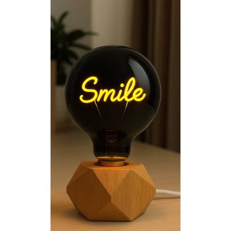 Light Me Up - Διακοσμητική Λάμπα LED Για Επιτραπέζιο Φωτιστικό Smile