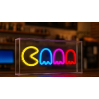 Light Me Up - Επιτραπέζιο Φωτιστικό NEON Box Pacman Light Me Up - Επιτραπέζιο Φωτιστικό NEON Box Pacman