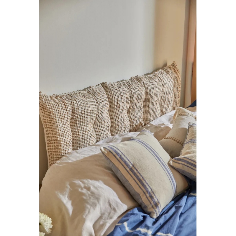 Calma House - Μαξιλάρα Για Κεφαλάρι Κρεβατιού West Ecru 150x60cm