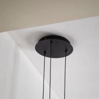 Loom Design - Φωτιστικό Οροφής LED Valkyrie Black Canopy 3