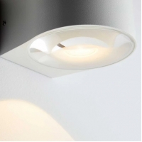 Loom Design - Απλίκα Τοίχου LED Frey Single IP65 White Loom Design - Απλίκα Τοίχου LED Frey Single IP65 White