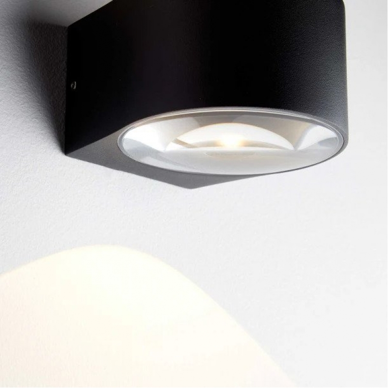Loom Design - Απλίκα Τοίχου LED Frey Single IP65 Black Loom Design - Απλίκα Τοίχου LED Frey Single IP65 Black
