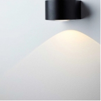Loom Design - Απλίκα Τοίχου LED Frey Single IP65 Black Loom Design - Απλίκα Τοίχου LED Frey Single IP65 Black
