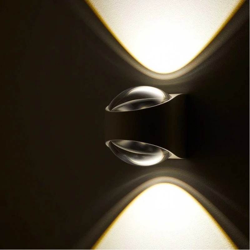 Loom Design - Απλίκα Τοίχου LED Saga IP65 Black Loom Design - Απλίκα Τοίχου LED Saga IP65 Black