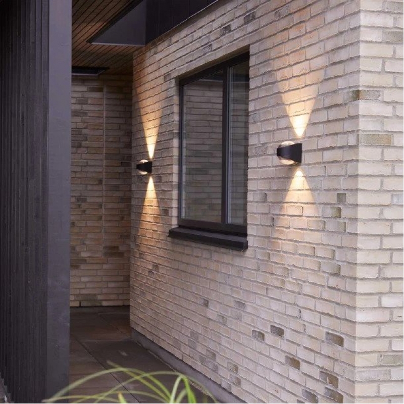 Loom Design - Απλίκα Τοίχου LED Saga IP65 Black Loom Design - Απλίκα Τοίχου LED Saga IP65 Black