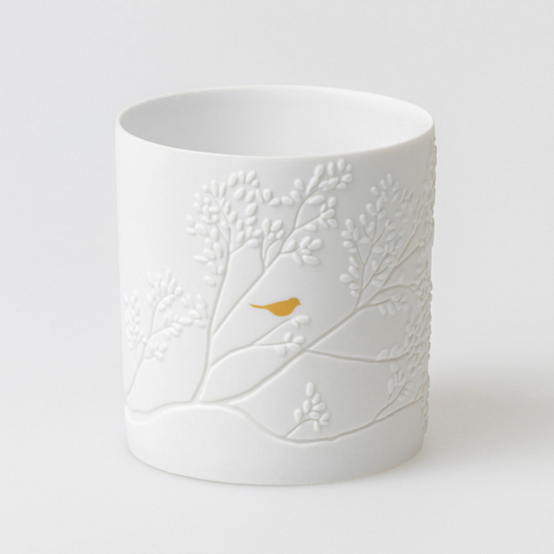 Raeder - Porcelain stories. Πορσελάνινο Ποτηράκι Για Ρεσώ Golden Bird