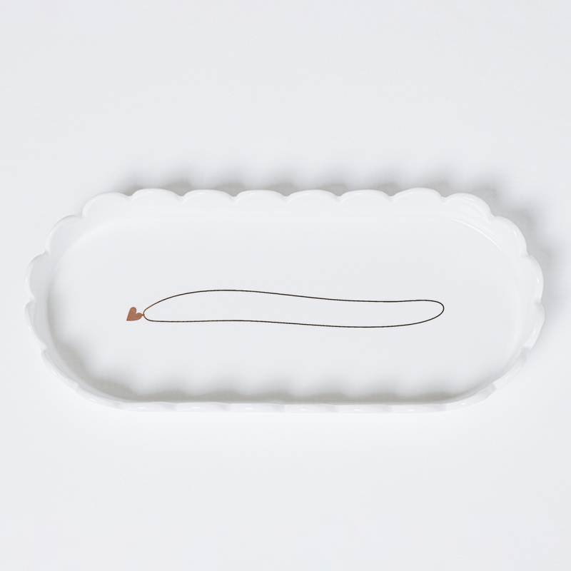 Raeder - Jewellery. Πορσελάνινο Πιατάκι Για Κοσμήματα Gold Necklace Raeder - Jewellery. Πορσελάνινο Πιατάκι Για Κοσμήματα Gold Necklace