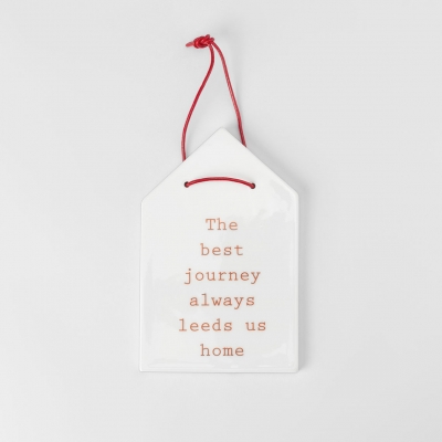 Raeder - Κρεμαστό Διακοσμητικό Σπιτάκι The Best Journey