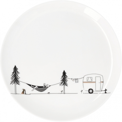 Raeder - Hobby. Πορσελάνινο Πιάτο Camping