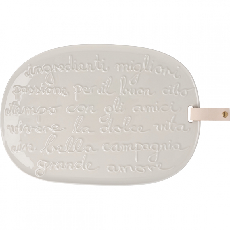Raeder - Cucina Italiana. Κεραμική Πιατέλα Vivere la dolce vita Raeder - Cucina Italiana. Κεραμική Πιατέλα Vivere la dolce vita