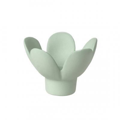 Raeder - Softone. Πήλινη Βάση Για Κερί Flower Green
