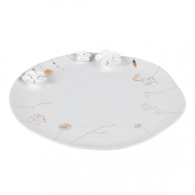 Raeder - Porcelain stories. Πορσελάνινο Πιάτο Flower