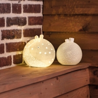 Raeder - Επαναφορτιζόμενη Πορσελάνινη Λάμπα LED Light Sphere Houses
