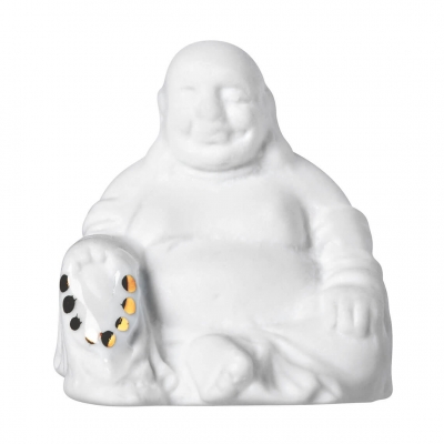Raeder - Lucky Box. Μίνι Πορσελάνινο Διακοσμητικό Buddha