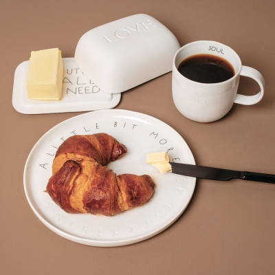 Raeder - Good Morning. Πορσελάνινη Θήκη Για Βούτυρο Love And Butter