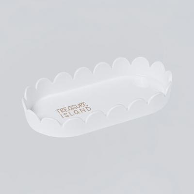 Raeder - Jewellery. Πορσελάνινο Οβάλ Πιατάκι Treasure Island