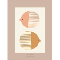 Vissevasse - Αφίσα 30x40cm Bird And Fish