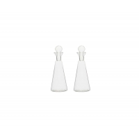 Andrea House - Γυάλινο Σετ Για Λάδι & Ξύδι Ball-Shaped Anti-Drip 200ml