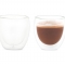 Andrea House - Σετ 2 Ποτήρια Latte Γυάλινα Διπλού Τοιχώματος 250ml