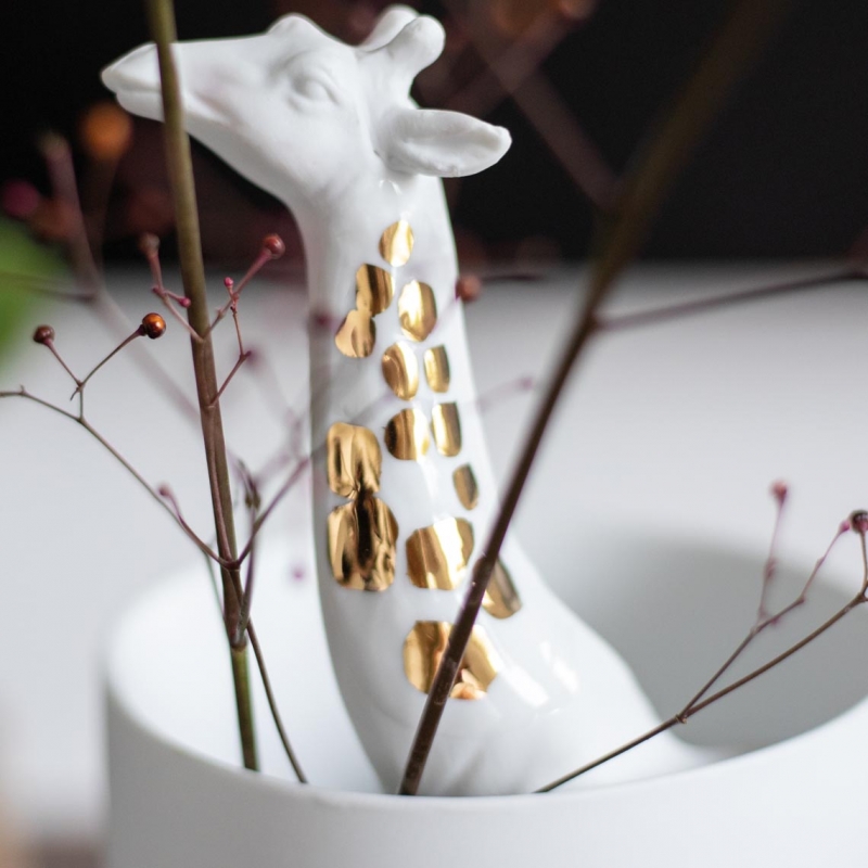 Raeder - Porcelain Stories. Πορσελάνινο Βάζο Giraffe