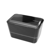 Takenaka - Bento Bite Box Dual Black Pepper Από Ανακυκλωμένο PET 17,2 x 10,9 x 10,6 cm Takenaka - Bento Bite Box Dual Black Pepper Από Ανακυκλωμένο PET 17,2 x 10,9 x 10,6 cm