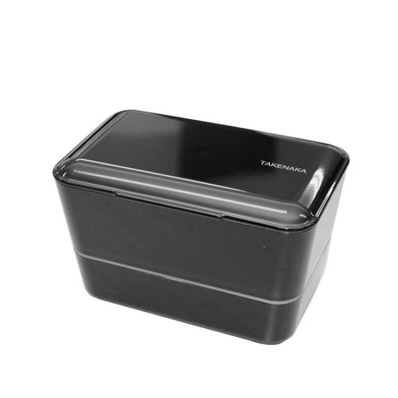 Takenaka - Bento Bite Box Dual Black Pepper Από Ανακυκλωμένο PET 17,2 x 10,9 x 10,6 cm Takenaka - Bento Bite Box Dual Black Pepper Από Ανακυκλωμένο PET 17,2 x 10,9 x 10,6 cm